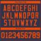 Custom Navy Orange Authentic Baseball Jersey