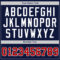 Custom Navy Red-White Authentic Baseball Jersey