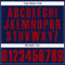 Custom Navy Red Authentic Baseball Jersey