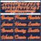 Custom Navy Orange-White Authentic Baseball Jersey
