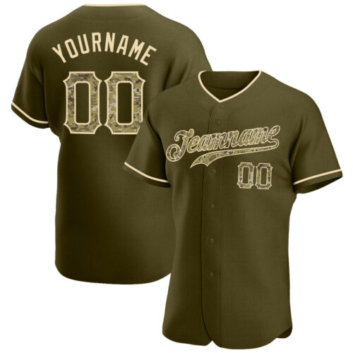 olive_0033_dbb382d6-f4ac-4488-8893-2e19bdcca3d1 Custom Olive Camo-City Cream Authentic Salute To Service Baseball Jersey