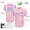 Custom Pink Light Blue-Pink 3D Pattern Design Breast Cancer Authentic Baseball Jersey