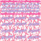Custom Pink Light Blue-Pink 3D Pattern Design Breast Cancer Authentic Baseball Jersey