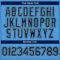 Custom Powder Blue Navy-Teal Authentic Baseball Jersey