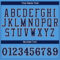 Custom Powder Blue Navy-Gray Authentic Baseball Jersey