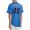 Custom Powder Blue Navy-White Authentic Baseball Jersey