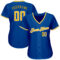 Custom Royal Gold-White Authentic Baseball Jersey