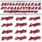 Custom White Red-Navy Authentic Baseball Jersey