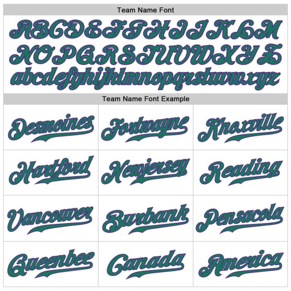Custom White Kelly Green-Purple Authentic Baseball Jersey