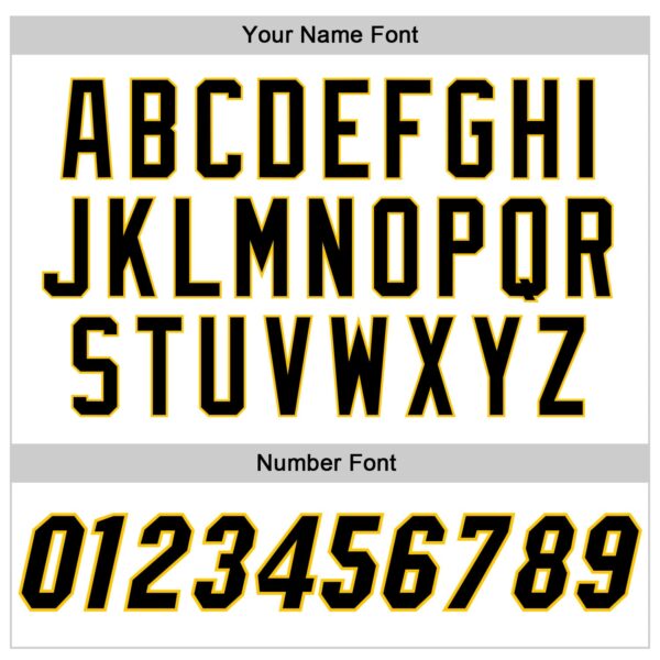 Custom White Black-Gold Authentic Baseball Jersey