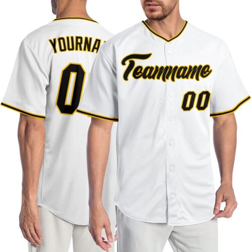 white_0711_3242f775-ff08-4792-b22c-3ed30cbaf9aa Custom White Black-Gold Authentic Baseball Jersey