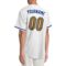 Custom White Old Gold-Royal Authentic Baseball Jersey