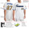 Custom White Old Gold-Royal Authentic Baseball Jersey