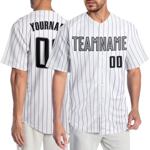 white_0726_2526daed-94be-40f6-89d6-fc5700fc3901 Custom White Purple Pinstripe Black-Gray Authentic Baseball Jersey