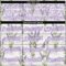 Custom White White-Purple 3D Pattern Design Lavenders Authentic Baseball Jersey