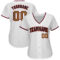 Custom White Old Gold-Navy Authentic Baseball Jersey